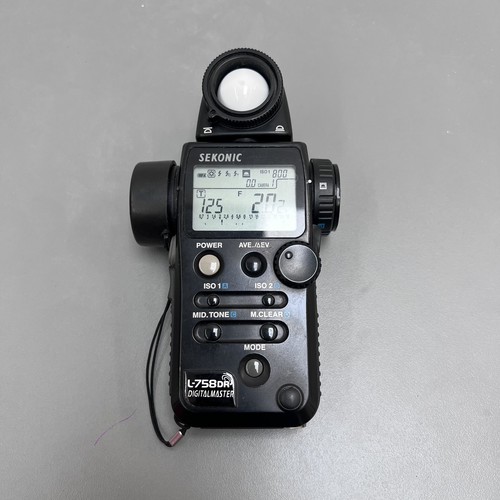 Sekonic 758dr digital master - sekonic,