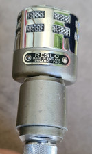 Vintage Reslo PGD Dynamic Microphone with connector tested working