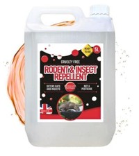 5L Rodent & Insect Repellent Spray Rat Mouse Repeller Non-toxic Safe 5 Litre