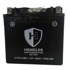 Motorcycle Battery Fits Yamaha XJR 1200 SP 4PUB CTX14-BS 1998