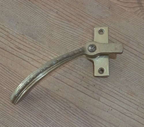 Vintage style brass window - vintage,
