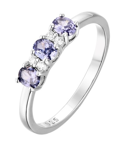 925 sterling silver - sterling, tanzanite
