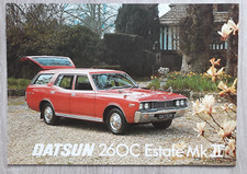 Datsun 260C Estate Mk II Brochure 1976 - Cedric