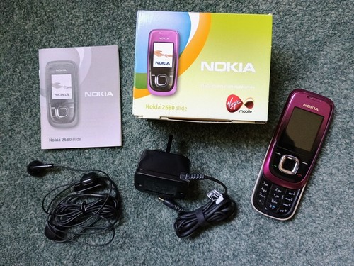 Nokia 2680 slide violet - slide,