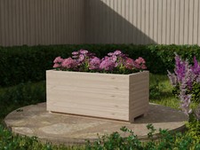 WoodyBloom1 wooden planter
