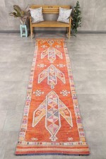 Turkish Vintage Rug, 3,1x12,7
