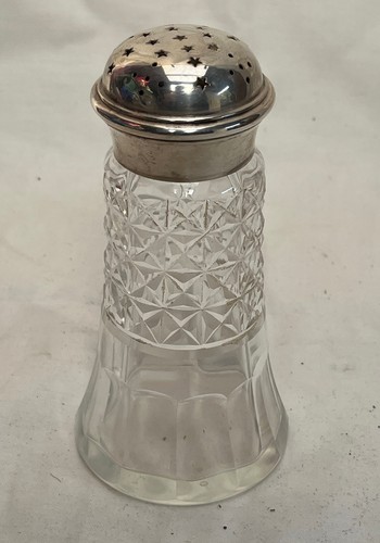 Antique sterling silver topped
