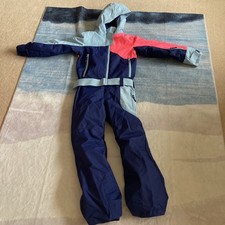 Girls Wedze Ski Suit, Age 10, One Piece Ski Suit, Worn For 1 Ski Lesson 