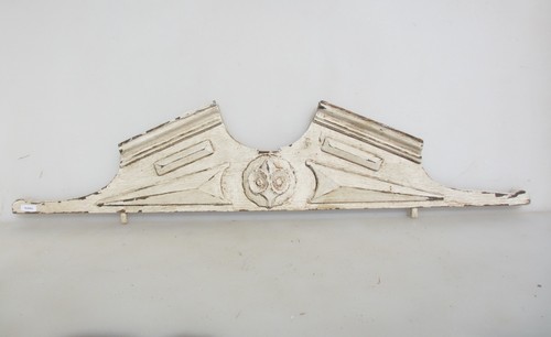 Antique carved wooden top old - antique,