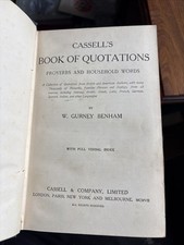 Cassell book quotations - cassell's,