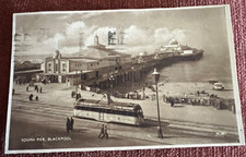 Vintage postcard blackpool - postcard,