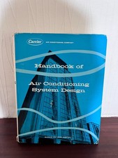 Carrier Handbook of Air Conditioning System Design McGraw-Hill Hardcover