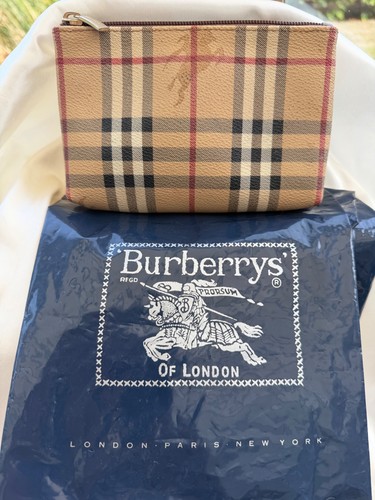 Burberry check makeup bag - ,