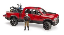 BRUDER RAM 2500 Power Wagon including Ducati Desert Sled - B102502 - LEISURE TOY