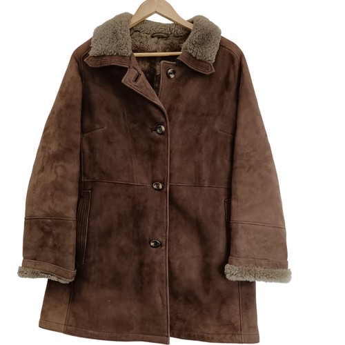 Shearling coat men size - coat, 42
