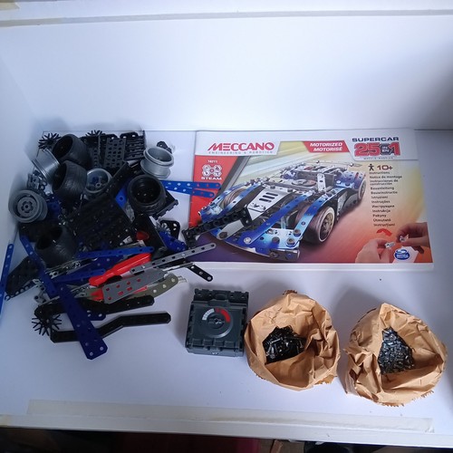 Meccano supercar parts with - supercar,