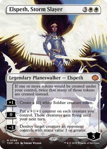 Mtg foil elspeth - elspeth,, storm