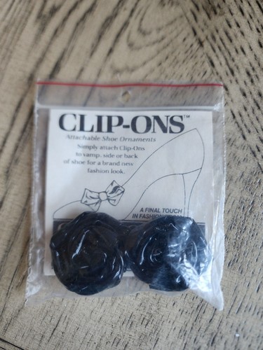 Vintage shoe clip - ons,