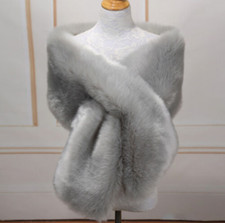 Faux Fur Shawl Thicken Wrap