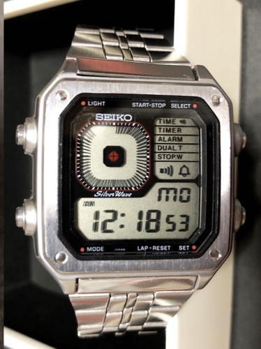 Seiko digi borg silverwave - borg,