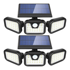 2PCS Solar Light LED PIR
