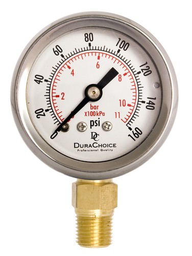 Oil filled pressure - 1-1/2",