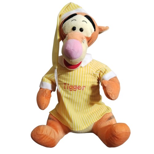 Tigger plush yellow white - plush,