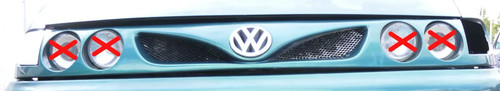 Sharan radiator grille - vw,