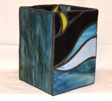 Vintage Tiffany Style Stained