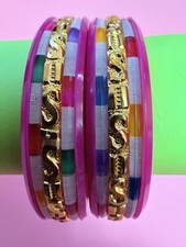 Childrens plastic bangles with