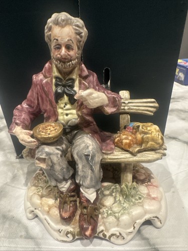 Rare vintage capodimonte tramp - rare,