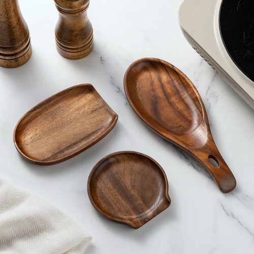 Wooden spoon rest heat - wooden,