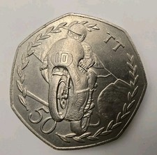 1982 Isle of Man TT 50p Fifty