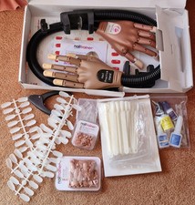 Nail Trainer Practice Hands ×2 Boxed  With  Plastic Nails + OtherUsed
