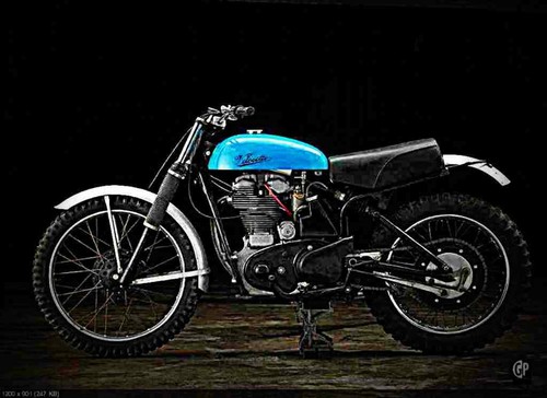 Photo velocette mss 500 1 - a4,