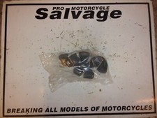 SV 650 ABS 2017 2022:CUSH DRIVE RUBBERS:USED MOTORCYCLE PARTS