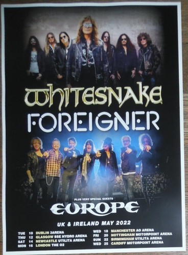 Whitesnake foreigner live - foreigner,