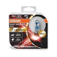 2x H4 OSRAM NIGHT BREAKER 200