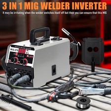 Portable 3 IN 1 MIG Welder Gasless 270Amp Inverter ARC TIG MMA Welding Machine