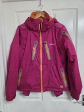 NEVICA bright pink orange ski