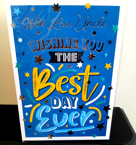 Uncle birthday greeting card - uncle,
