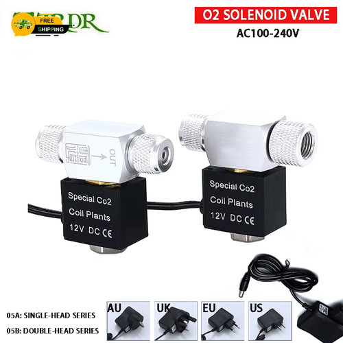 Aquarium co2 solenoid valve - co2,