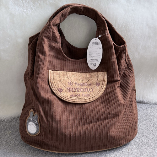 Totoro brown corduroy medium - totoro,
