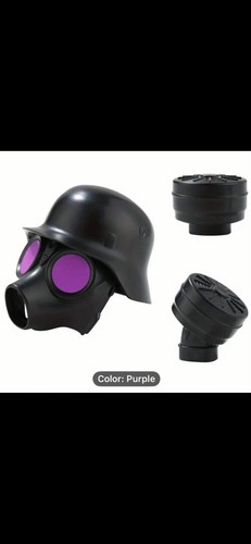 German helmet gas mask - german,