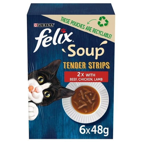 Felix soup tender strips wet - felix,