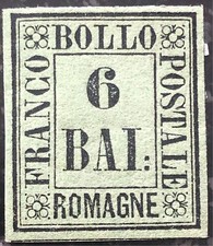 ROMAGNA 6 Baj. Sass. 7 MH VF/XF (original) - CV +900 Euros (It2)