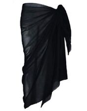 Plain large 100% Cotton Sarong Wrap Cover Up Dress Scarf Shawls beachwear