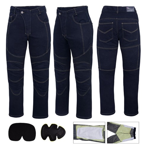 Denim men motorbike - denim, men's