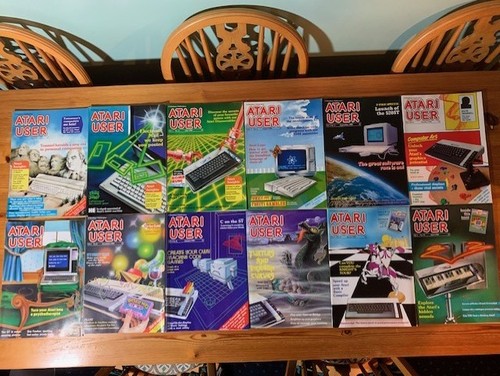 Atari user magazines - atari,
