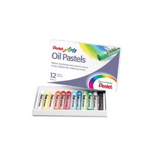 Pentel PHN12 Oil Pastels -